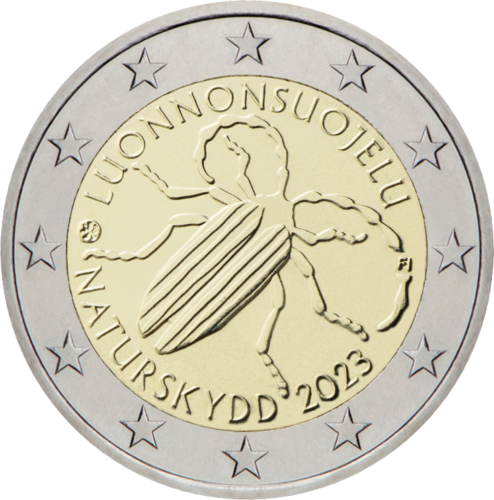 Finland's first Nature Conservation Act 1923 special two euro - €2  commemorative coins - Suomen Moneta